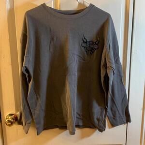 vintage Harley-Davidson long sleeve grey shirt size Medium